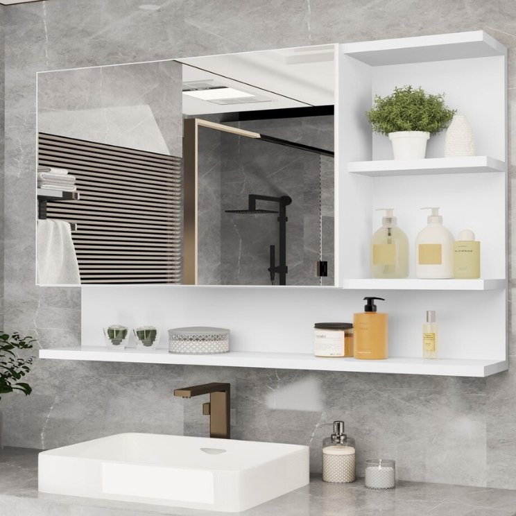  Armário Espelheira com Porta Cle - VÁRIAS CORES